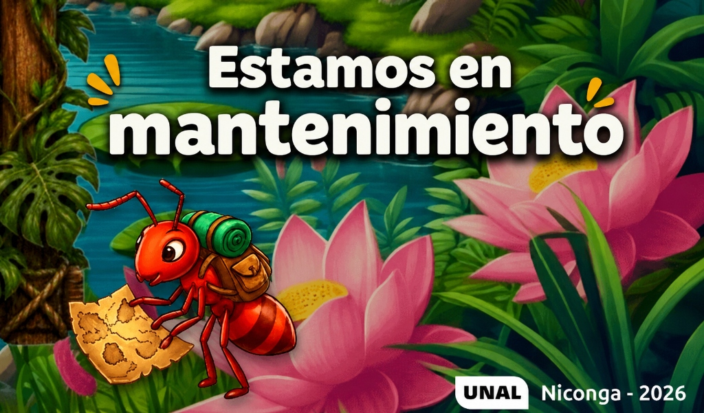 Estamos en mantenimiento - UNAL Niconga 2026